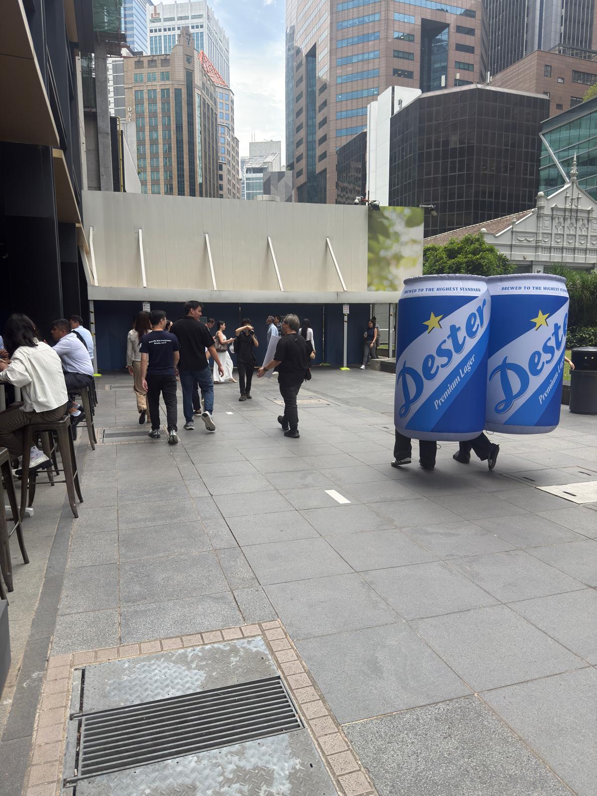 Dester outdoor brand activation