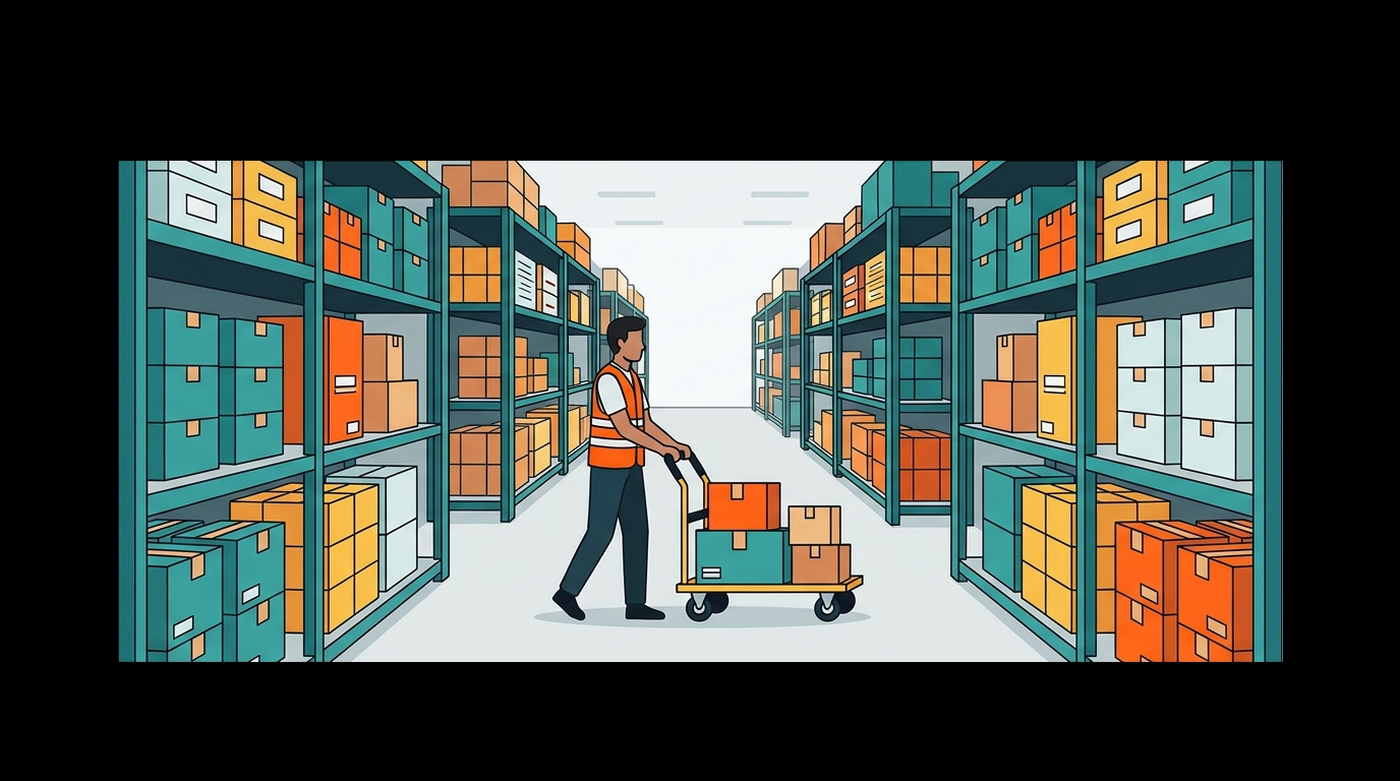 Elitez FMCG activation equipment warehouse