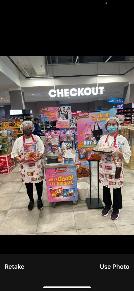 Indomie in-store activation