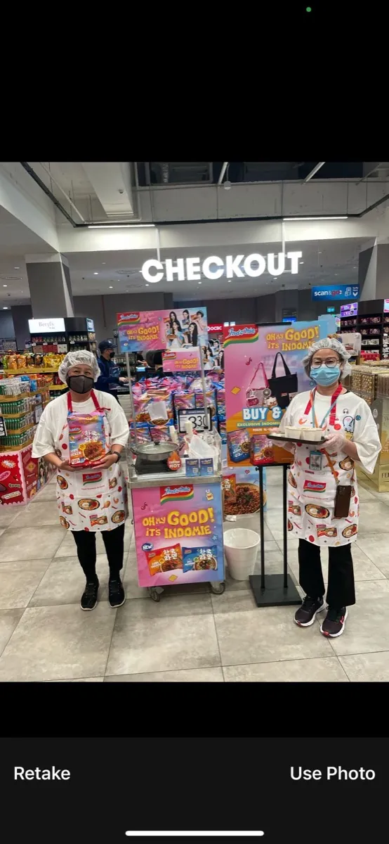 Indomie in-store activation