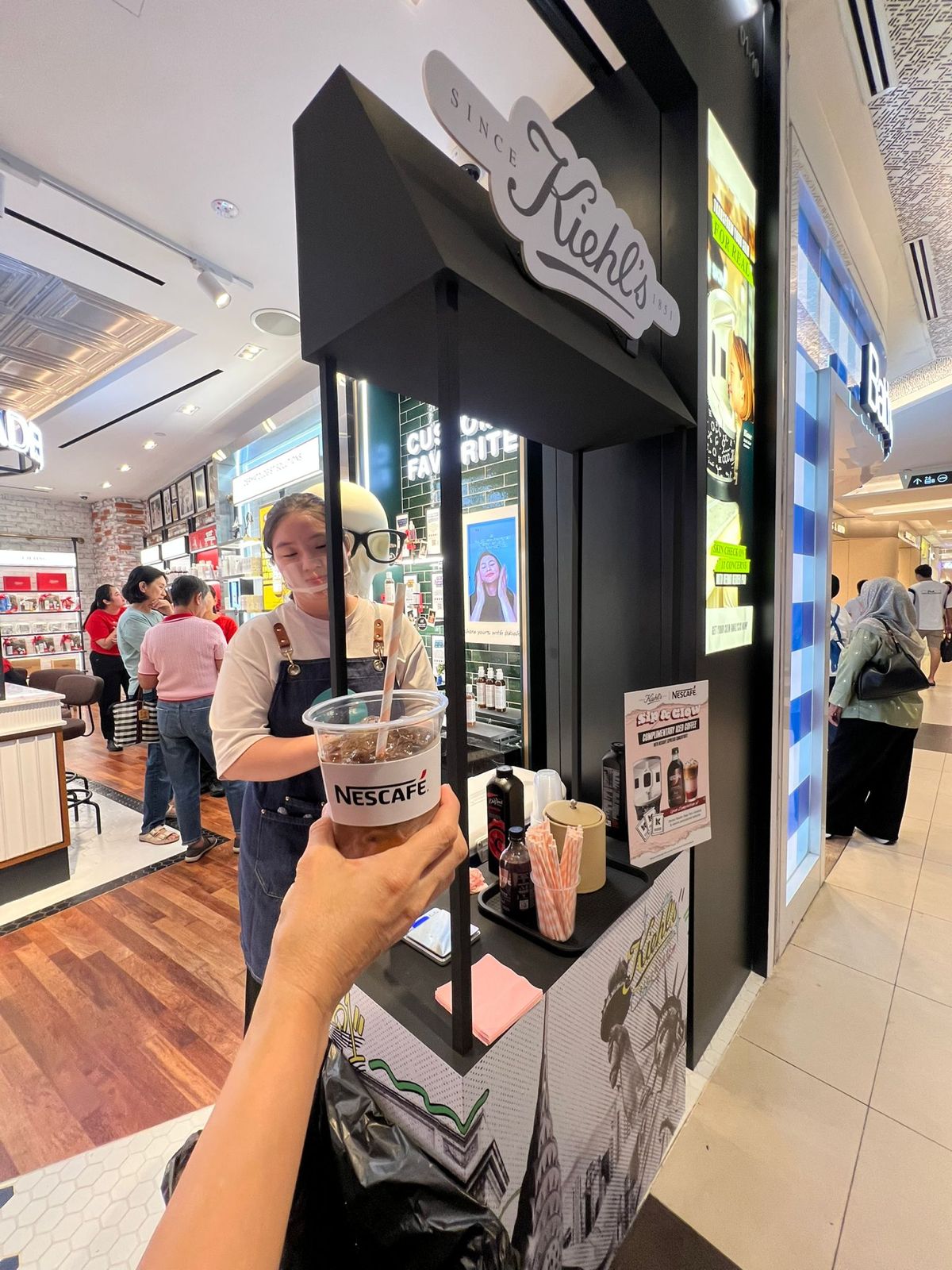 Nescafe x Kiehl's Brand Activation